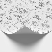 ジントニック好きのためのジン飲み会 ラッピングペーパー (角)