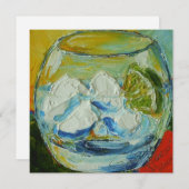 ジントニック招待状 招待状 (正面/裏面)