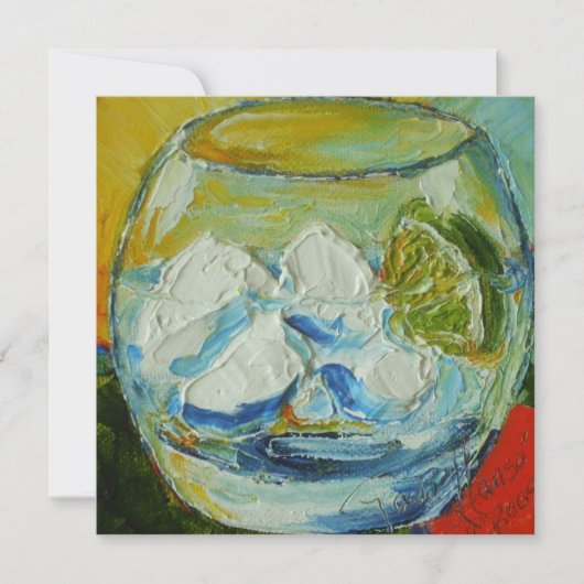 ジントニック招待状 招待状 (正面)