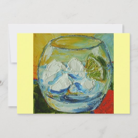 ジントニック招待状 招待状 (正面)