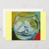 ジントニック招待状 招待状 (正面/裏面)