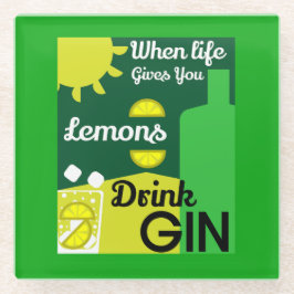 ジンドリンカーズ | ジン好き | インテリア雑貨 | バー用品 ガラスコースター