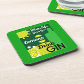 ジンドリンカーズ | ジン好き | ホームデコ | バー用品 コースター (左側)