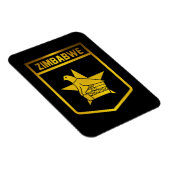 ジンバブエのエンブレム マグネット (右側)