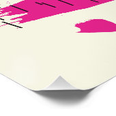 ジンバブエのレトロな旅行ロゴ ポスター (コーナー)