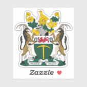 ジンバブエのローデシアの紋章 シール (シート)