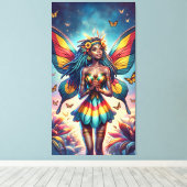 ジンバブエの妖精 キャンバスプリント (インサイチュ (ウッドフロア))