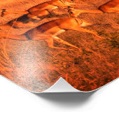 ジンバブエはアンテロープの純粋な自然 フォトプリント            (角)