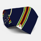 ジンバブエストライプ国旗 ネクタイ (ロール)