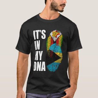 ジンバブエバハマミックス伝統Dna国旗 Tシャツ