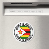 ジンバブエ丸エンブレム マグネット (インサイチュ (食洗機))