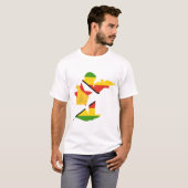ジンバブエ印章 Tシャツ (正面フル)