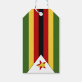 ジンバブエ国旗 ギフトタグ (正面)