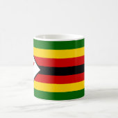 ジンバブエ国旗 コーヒーマグカップ (中央)