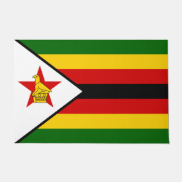 ジンバブエ国旗 ドアマット