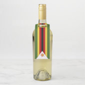 ジンバブエ国旗 ボトルネックタグ (ボトル)