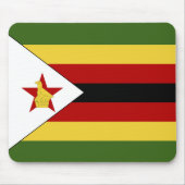 ジンバブエ国旗 マウスパッド (正面)