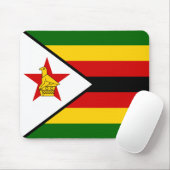 ジンバブエ国旗 マウスパッド (マウス)