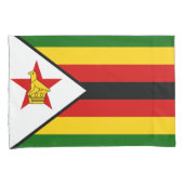 ジンバブエ国旗 枕カバー (正面右)