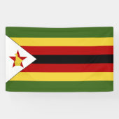 ジンバブエ国旗 横断幕 (横)