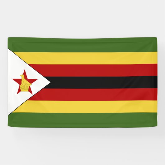 ジンバブエ国旗 横断幕 (横)