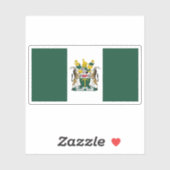 ジンバブエ国旗（1968年～1979年） シール (シート)