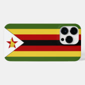 ジンバブエ国旗 iPhoneケース (裏面横)