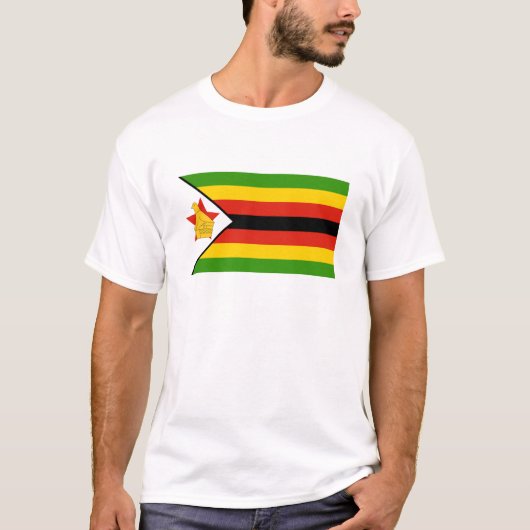 ジンバブエ国旗 Tシャツ (正面)