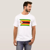 ジンバブエ国旗 Tシャツ (正面フル)
