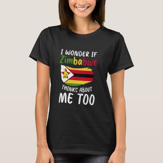 ジンバブエ国旗 Tシャツ (正面)