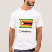 ジンバブエ国旗 Tシャツ (正面)