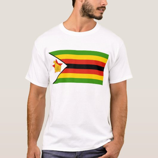 ジンバブエ国旗 Tシャツ (正面)