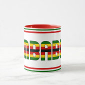 ジンバブエ愛国的なコーヒーとシピン マグカップ (中央)