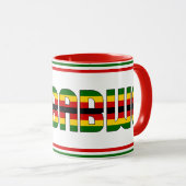 ジンバブエ愛国的なコーヒーとシピン マグカップ (正面右)