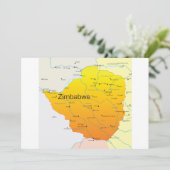 ジンバブエ招待状図 招待状 (スタンド正面)