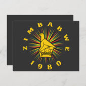 ジンバブエ独立記念日 ポストカード (正面/裏面)