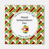 ジンバブエ独立 マグネット (正面)