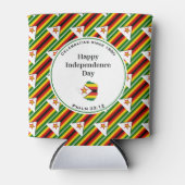 ジンバブエ独立 |愛国的なジンバブエ 缶クーラー (正面)