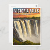 ジンバブエ秋旅行 ポストカード (正面/裏面)