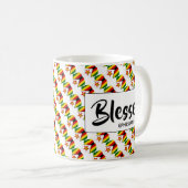 ジンバブエ賛美エペシアンクリスチャン聖なる書物、 経典 コーヒーマグカップ (正面右)