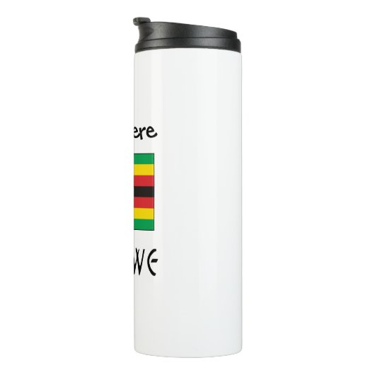 ジンバブエ ジンバブエ国旗 オーダーメイド タンブラー (回転右)