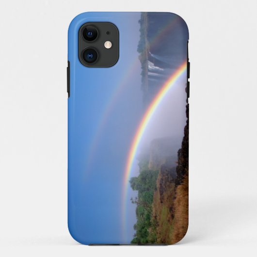 ジンバブエ、ヴィクトリアの滝国立公園 ダブル Case-Mate iPhoneケース (裏面)
