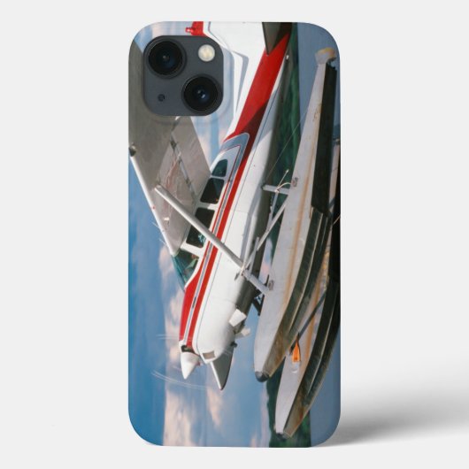 ジンバブエ、ヴィクトリアフォールズの離陸する水上飛行機 Case-Mate iPhoneケース (裏面)