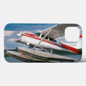 ジンバブエ、ヴィクトリアフォールズの離陸する水上飛行機 Case-Mate iPhoneケース (裏面 (横))
