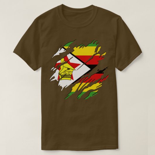 ジンバブエ Tシャツ (デザイン正面)