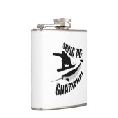 ジンバルを切り取った フラスク (右)