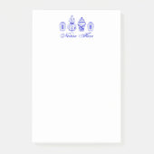 ジンパーソナライズされたジャージャー大ポストItノートパッド ポストイット (正面)