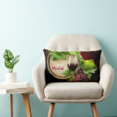 ジンファンデルのワインの装飾用クッション ランバークッション (椅子)