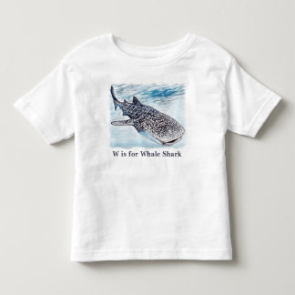 ジンベイザメのアートワークのベビーおよび子供のTシャツ トドラーTシャツ