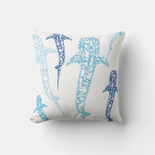 ジンベイザメのクッション クッション (正面)